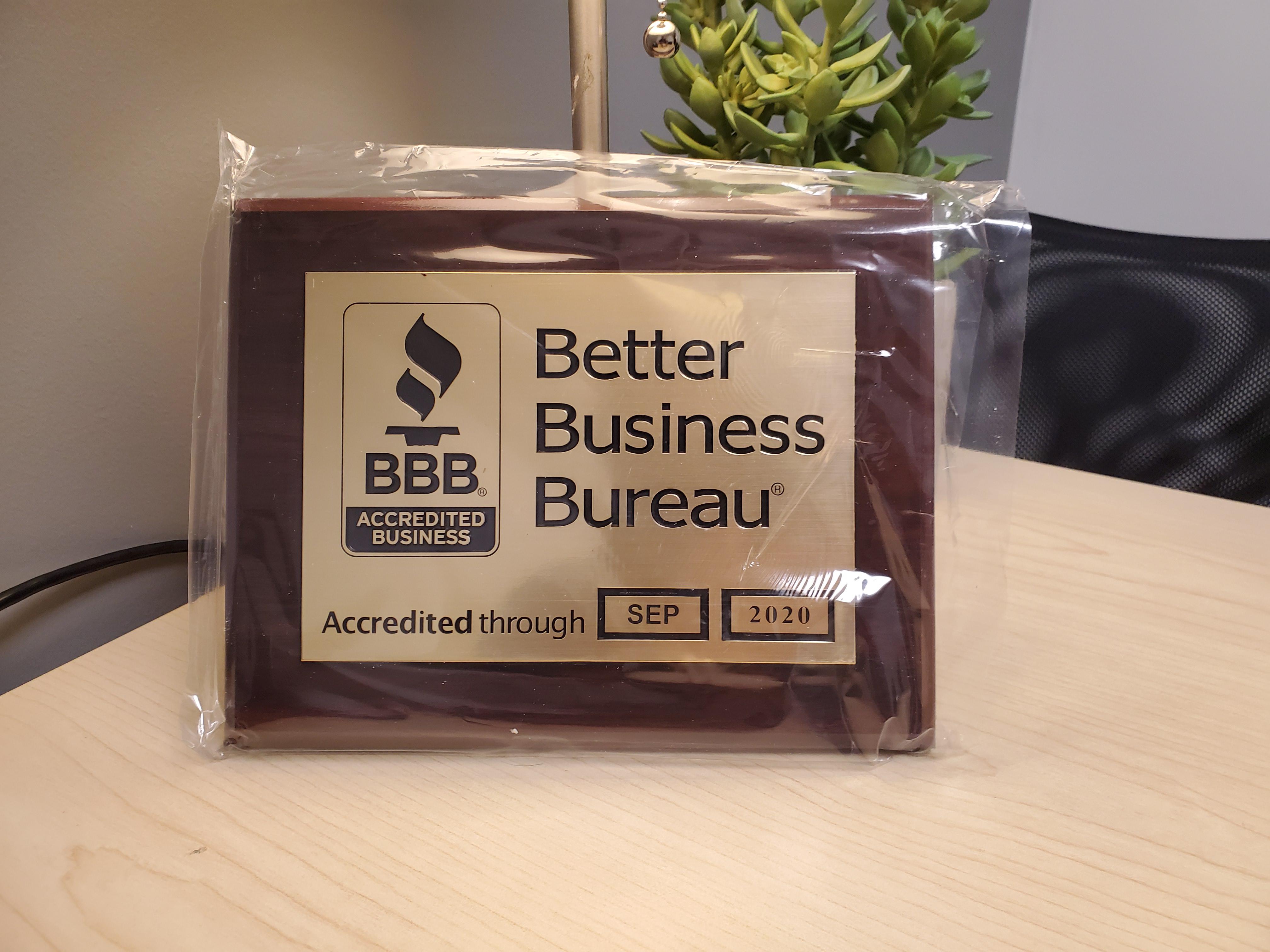 We maintain an A+ rating with the BBB. We have been listed with the BBB for years and we have a reputation for quality and reliability. We strive to be the best web designer and marketers in the business.