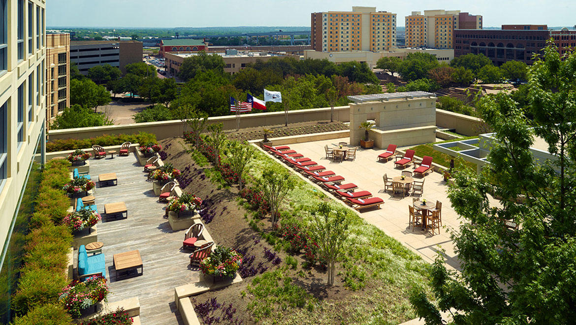 Terrace - Omni Fort Worth Hotel