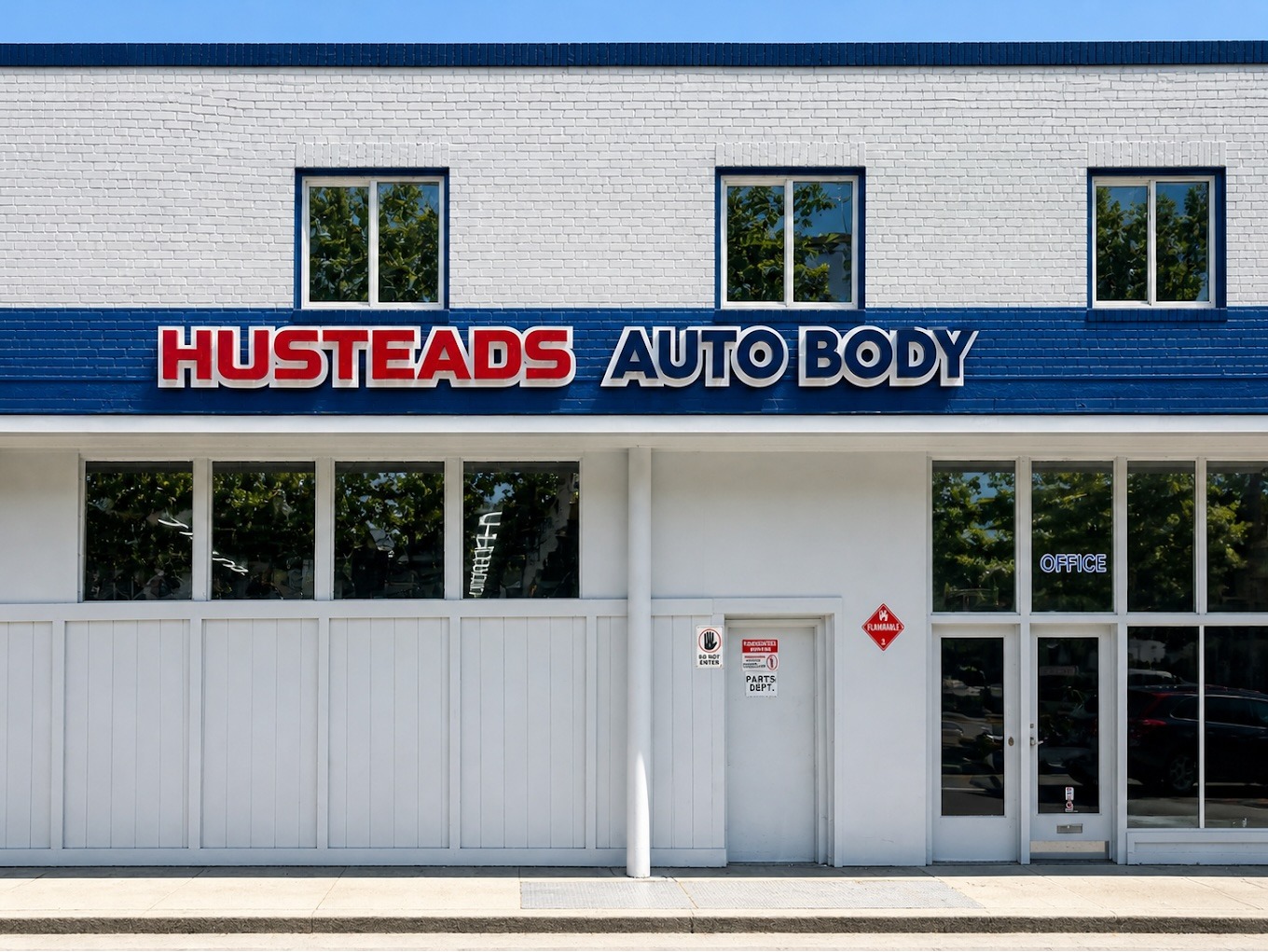Husteads Auto Body, Berkeley, CA.
