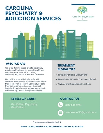 Images Carolina Psychiatry and Addiction Services