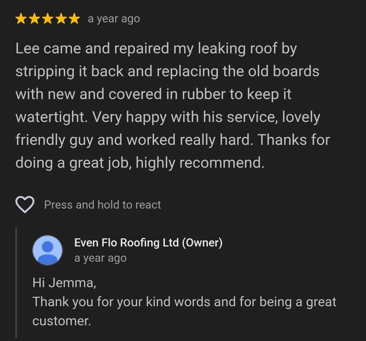 Images Even Flo Roofing Ltd