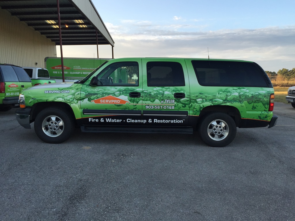 Did you know that SERVPRO is Faster to Any Size Disaster?