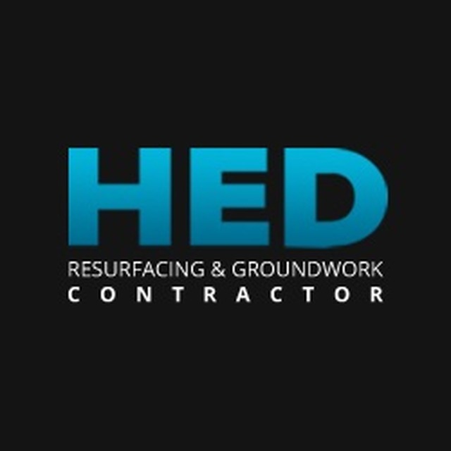 HED Surfacing & Groundworks Contractors Logo