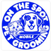 On The Spot Mobile Pet Grooming Logo