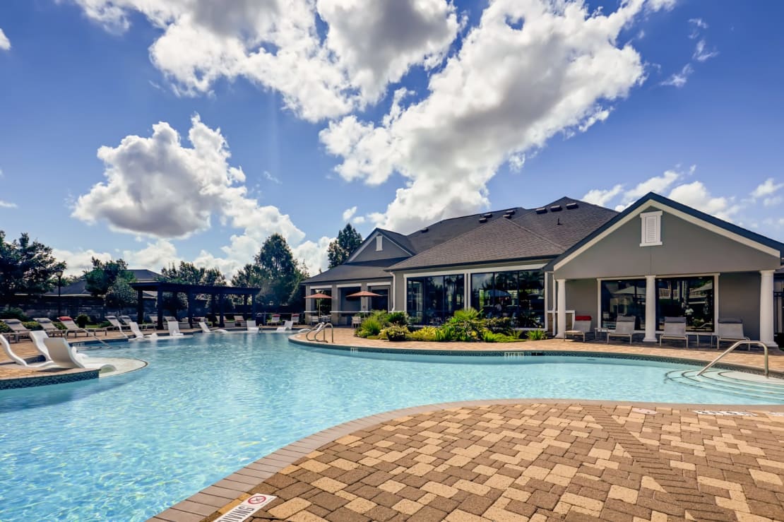 Pool and clubhouse