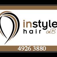 Instyle Hair On B Logo