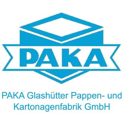 PAKA Glashütter Pappen- und Kartonagenfabrik GmbH in Glashütte in Sachsen - Logo