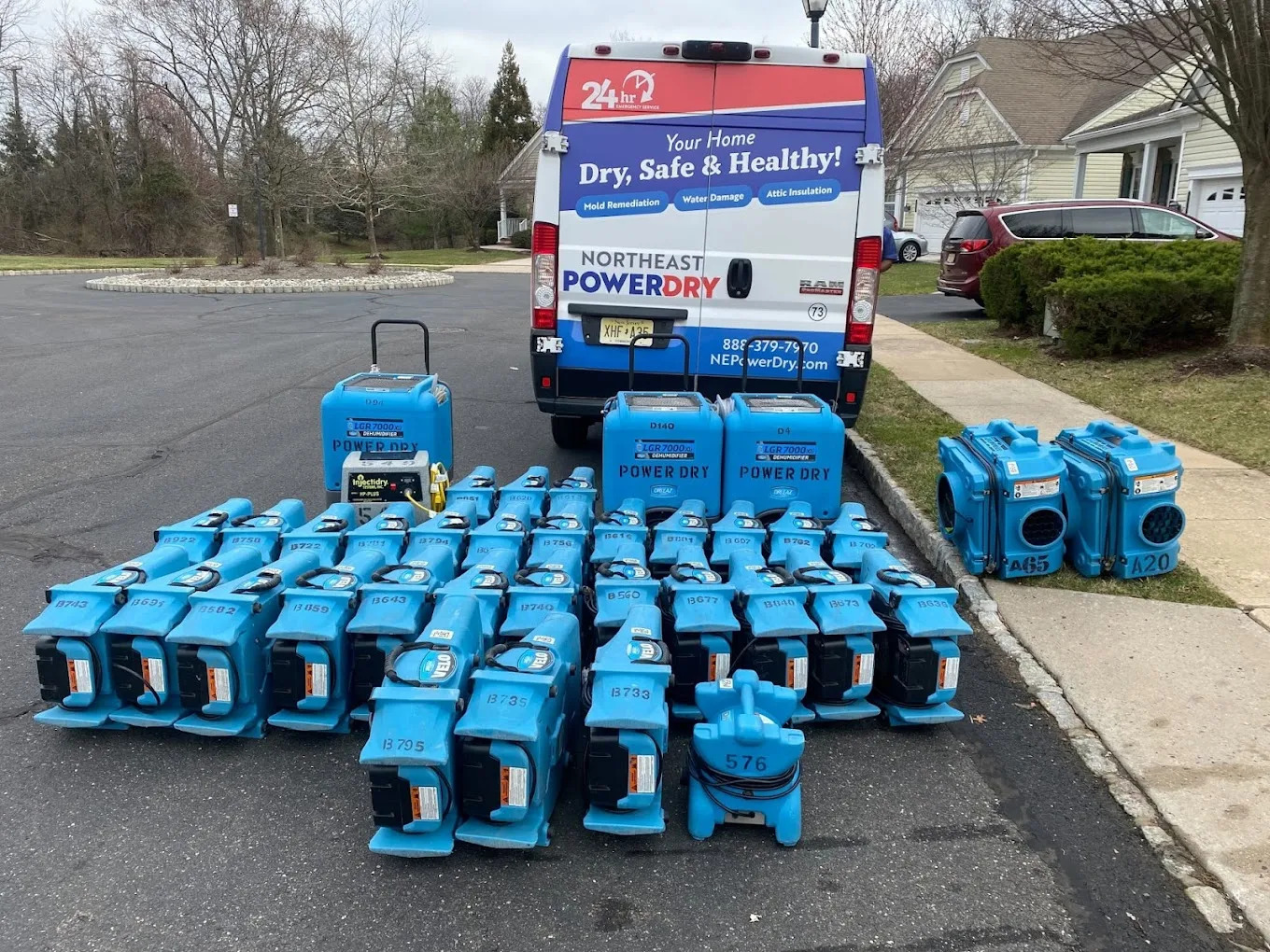 Northeast Power Dry Truck and dryers