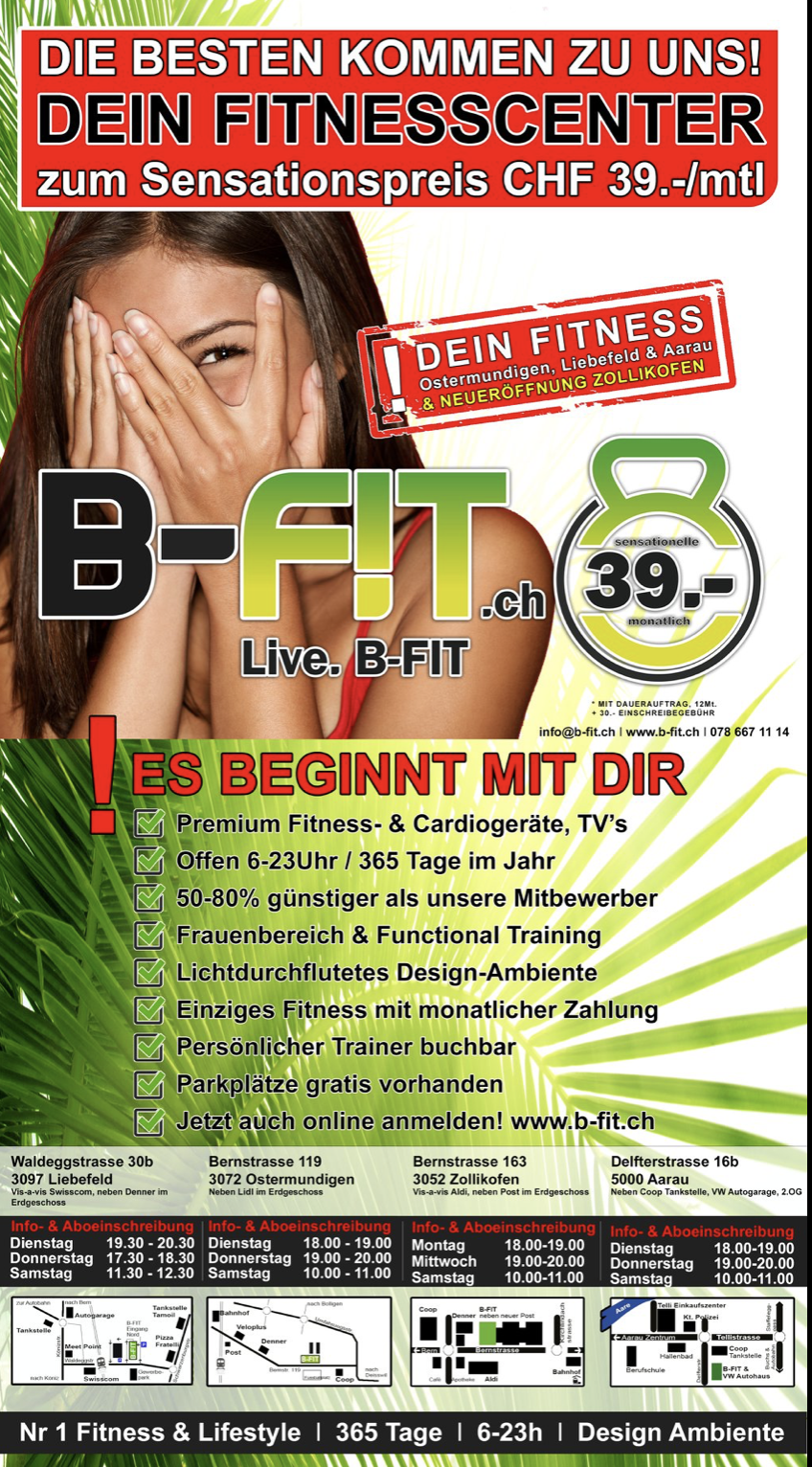 B-Fit Gerlafingen, Biberiststrasse 4 in Gerlafingen
