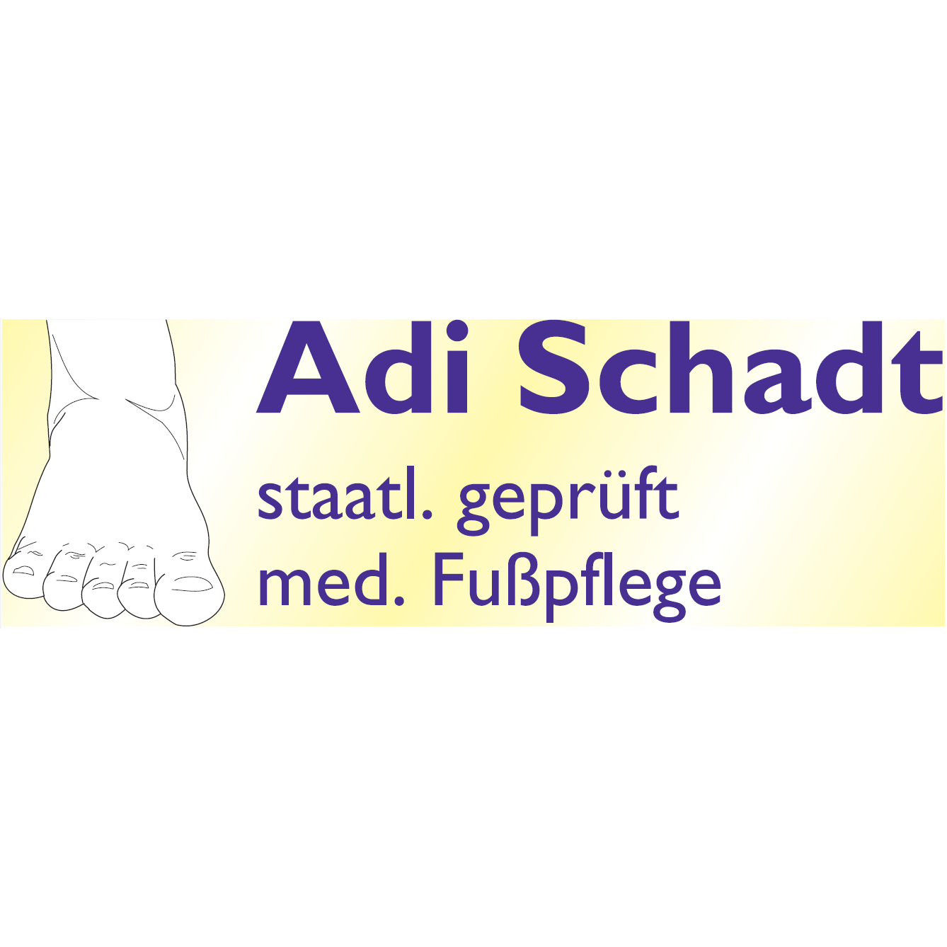 Logo Podologische Praxis Adi Schadt