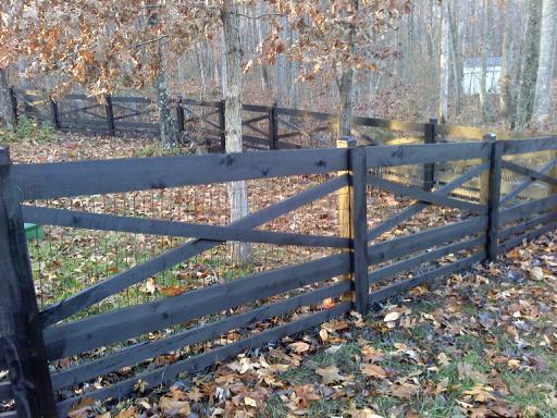 Custom Estate Style Fence