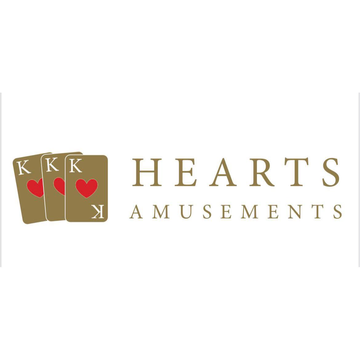 Hearts Amusements Logo