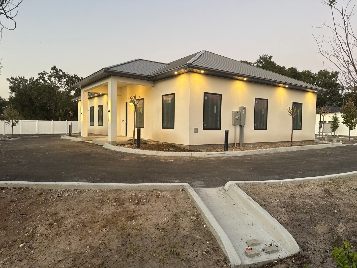 Ground up commercial new build electrical work in Conway/Orlando area