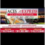 Aces Express Transportation Logo