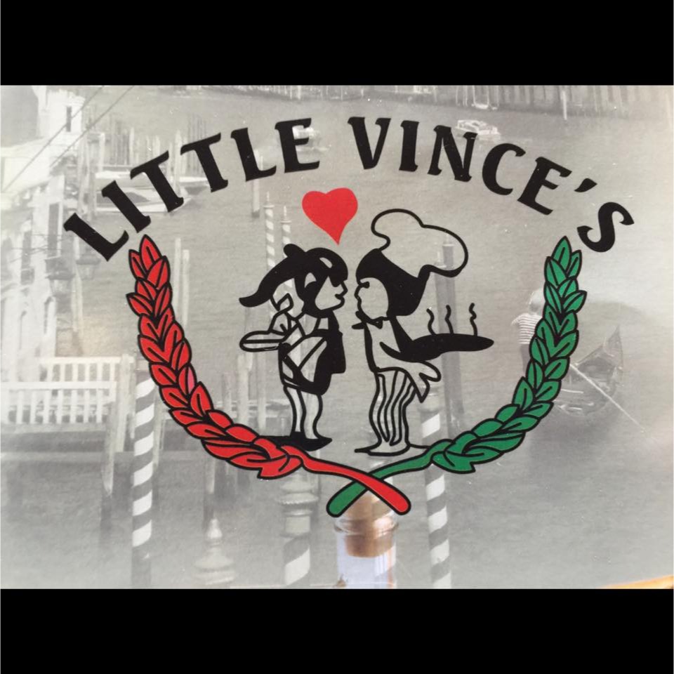 Little Vince&apos;s Pizza Logo
