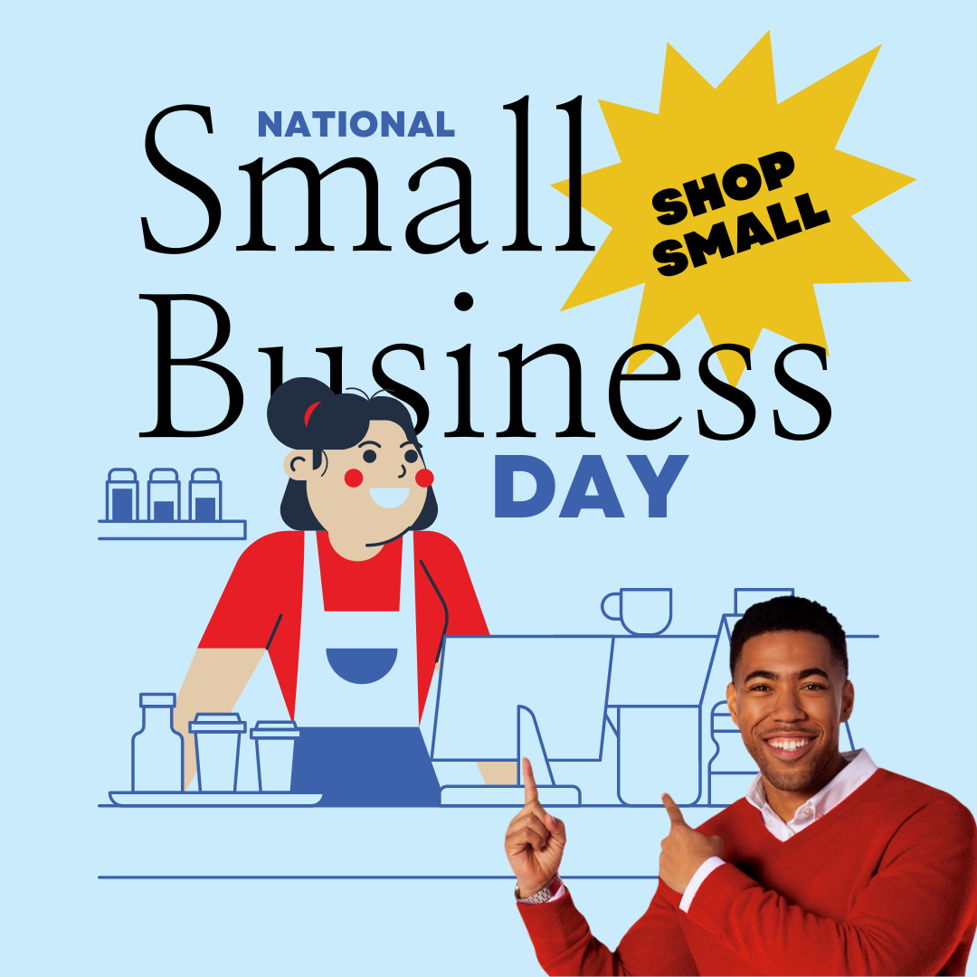 Shop small this week! It is National Small Business Day on May 10th. Be sure to support your small businesses this week. From your Thomaston State Farm Office. 🛍️