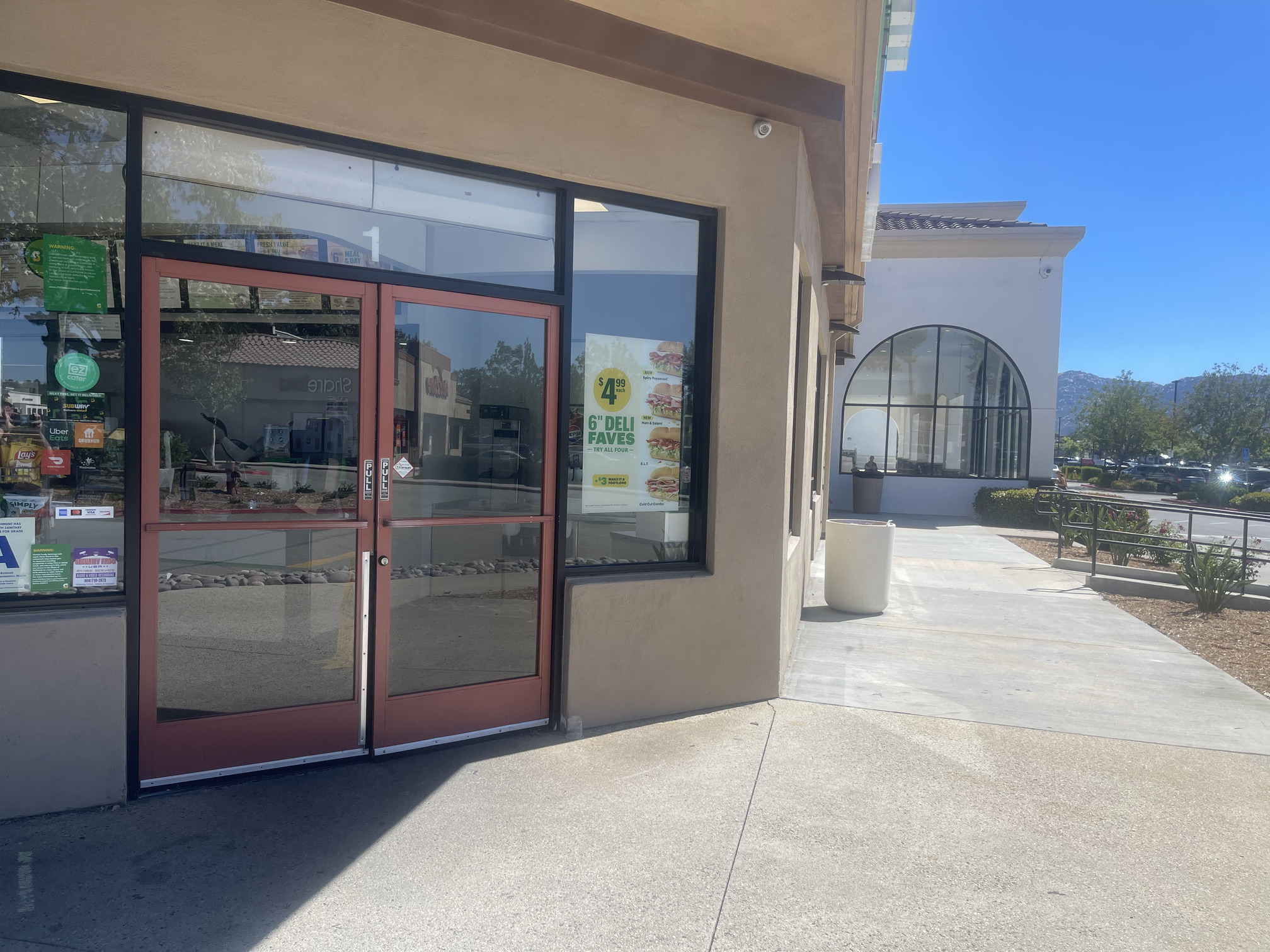 Front Door left angle