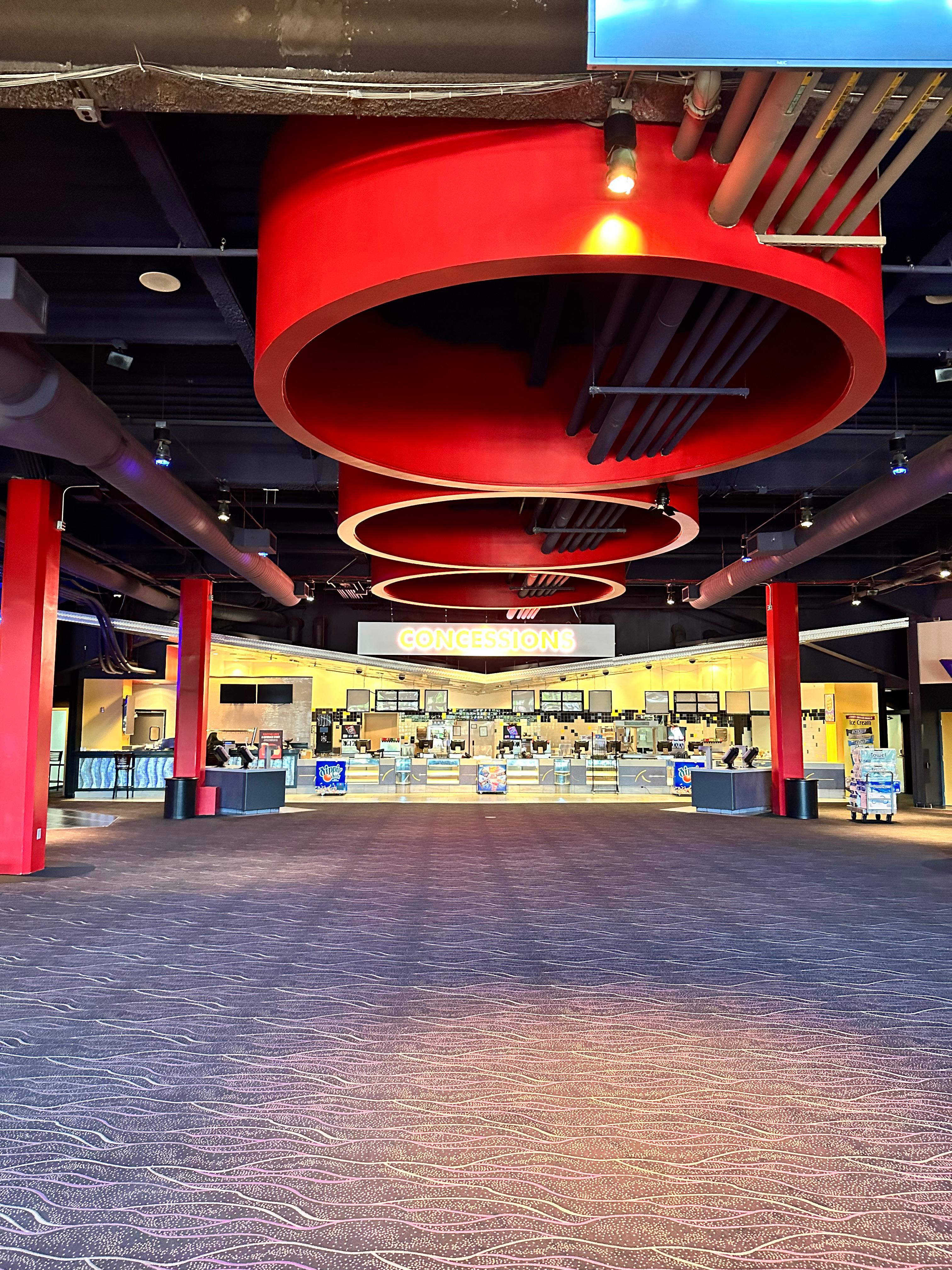 Cinemark Cantera Warrenville and XD lobby