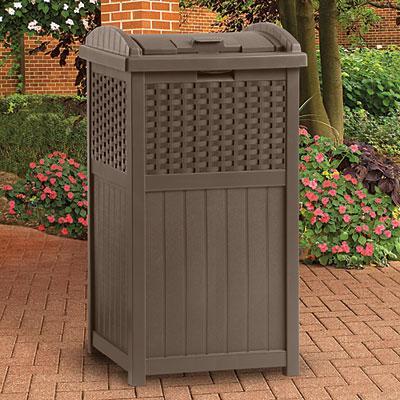 Outdoor Trash Receptacles