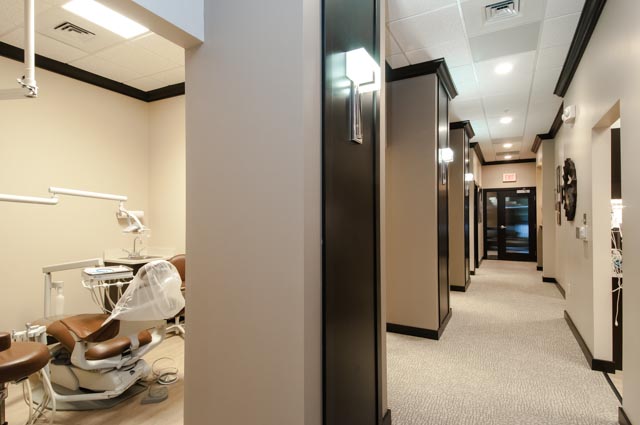 Hallway, Colonial Drive Preventative & Comprehensive Dentistry 