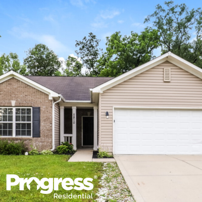 This Progress Residential home for rent is located near Indianapolis IN