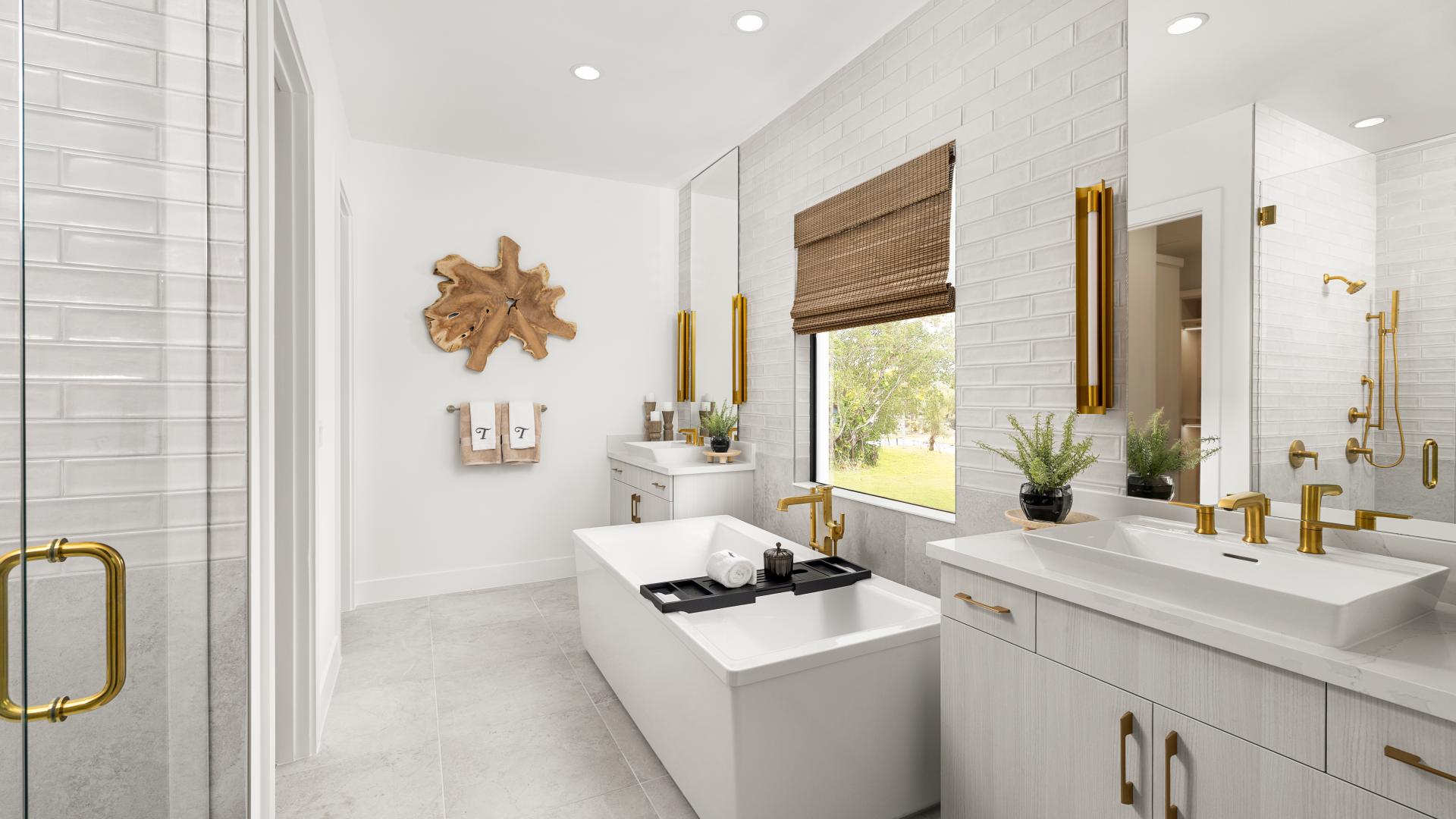 Spa-like primary baths
