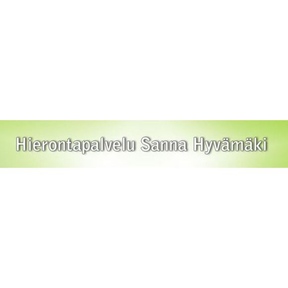 Hierontapalvelu Sanna Hyvämäki Logo