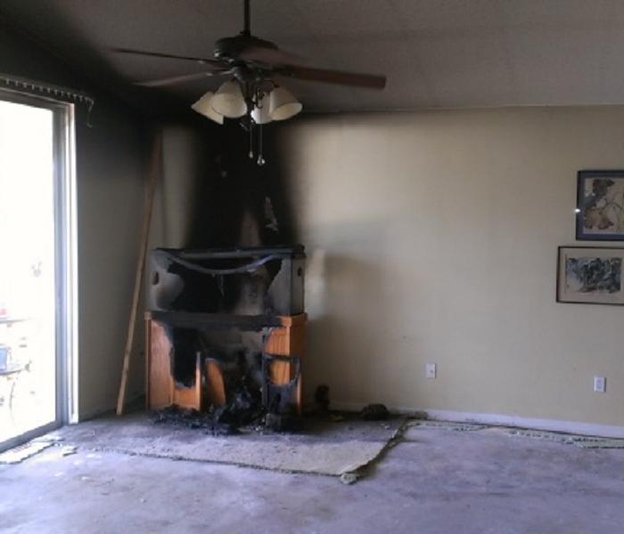 A fish tank motor overheated and caught fire causing damage throughout the entire house. We know it's hard to imagine that something as simple as a fish tank could possibly be a fire hazard in your home, but anything with a motor or plugged into a wall can be potentially dangerous.