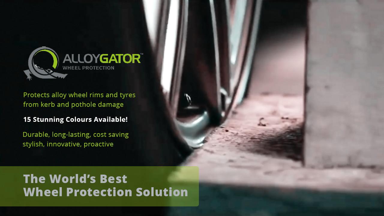 AlloyGator Wheel Protection are durable, long lasting and stylish alloy wheel rim protectors available in 15 colours. They prevent scratches, cuffs and damage cause when curbing and hitting potholes