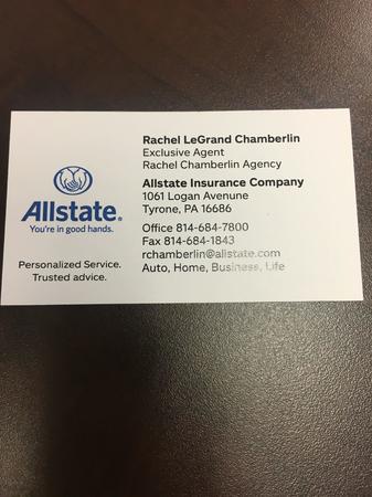 Images Rachel Chamberlin: Allstate Insurance