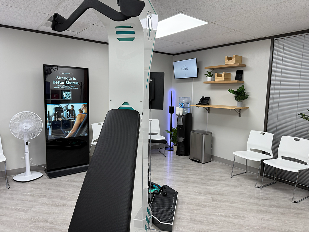 Interior of the Clear Lake FastFit Studio