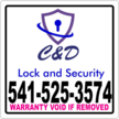 C&D Lock and Security Logo