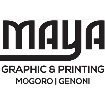 Maya Graphic  e Printing Logo