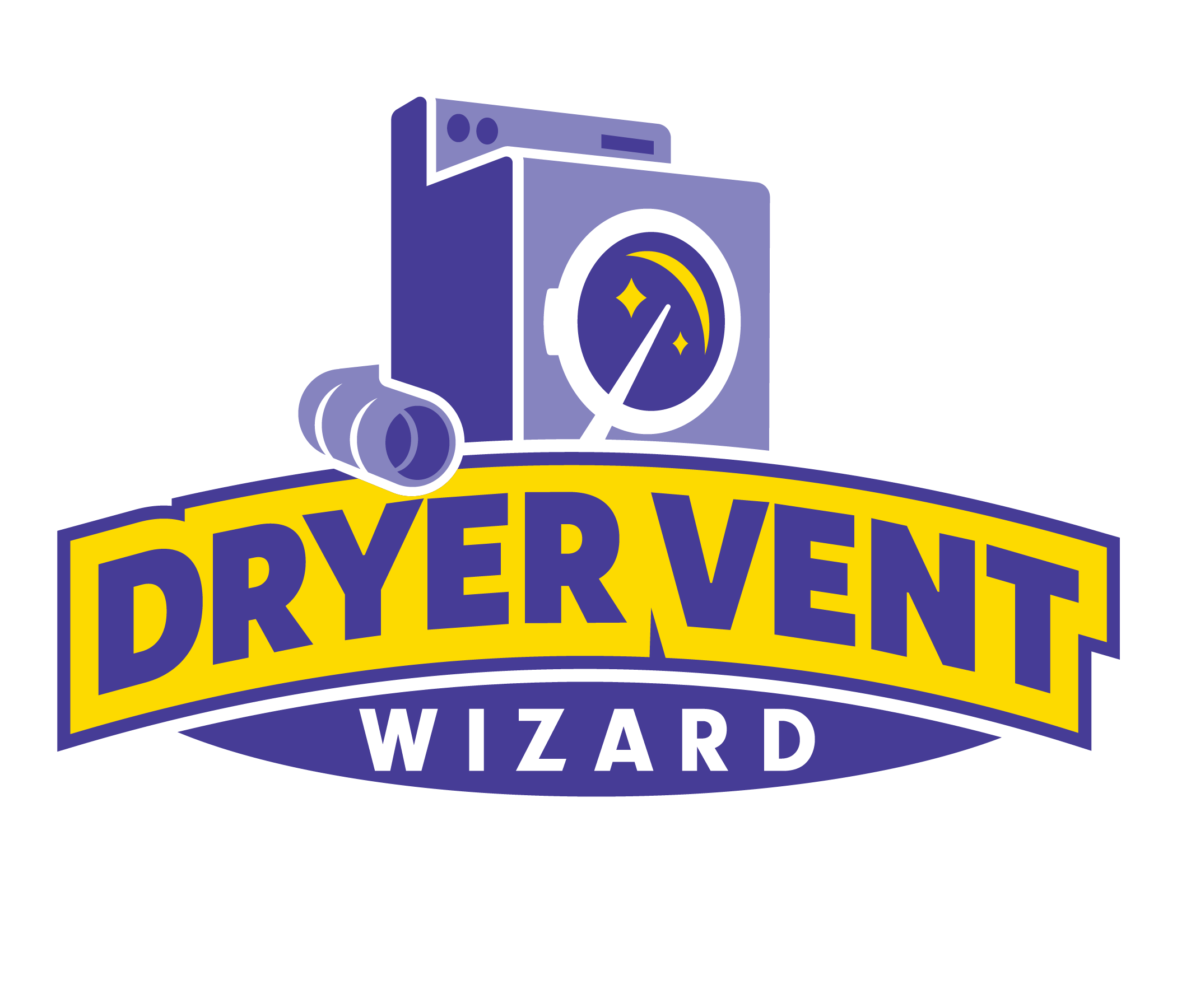 Logo for Dryer vent Wizard of Raleigh, Wake Forest, Rolesville, Knightdale, Garner, Smithfield, NC