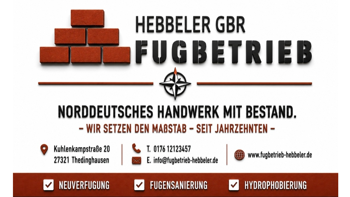 Fugbetrieb Hebbeler GbR, Kuhlenkampstraße 20 in Thedinghausen