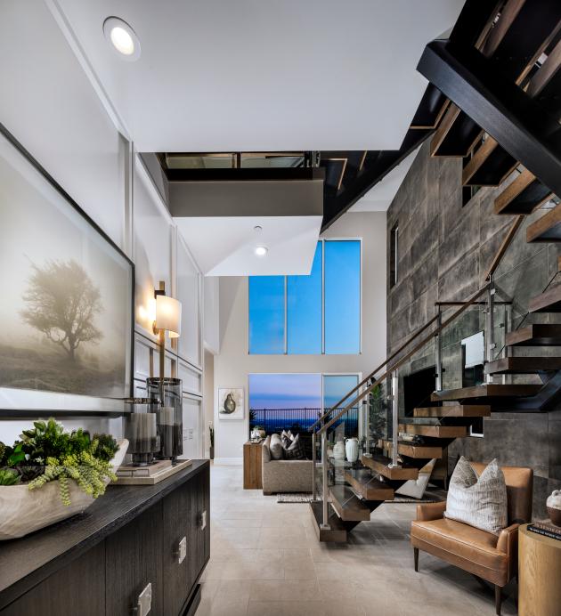 Elegant entrance