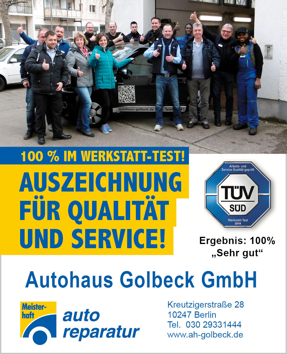 Autohaus Golbeck GmbH Berlin 030 29331444