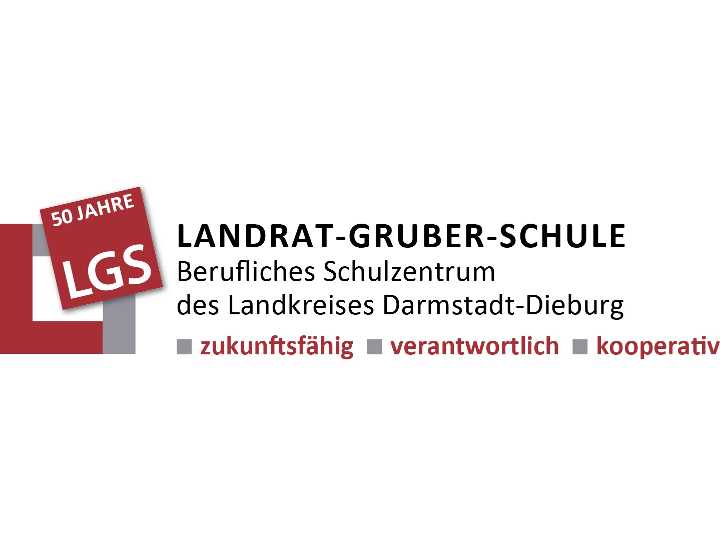 Landrat-Gruber-Schule in Dieburg - Logo