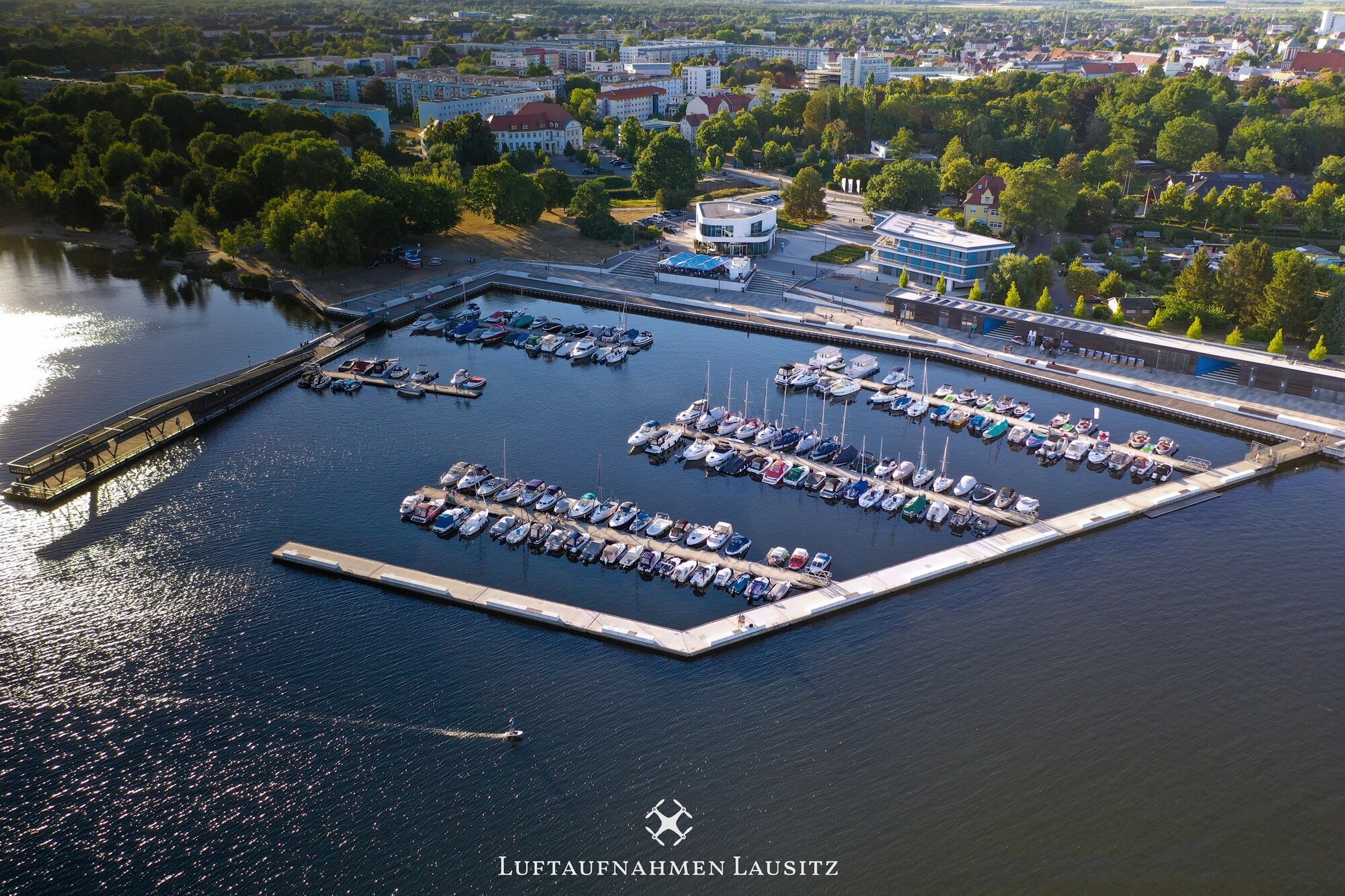 Luftaufnahmen Lausitz, Dresdener Straße 35 in Luckau