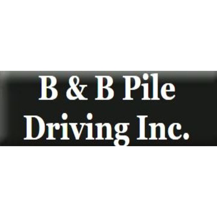 B & B Pile Driving Inc. Logo
