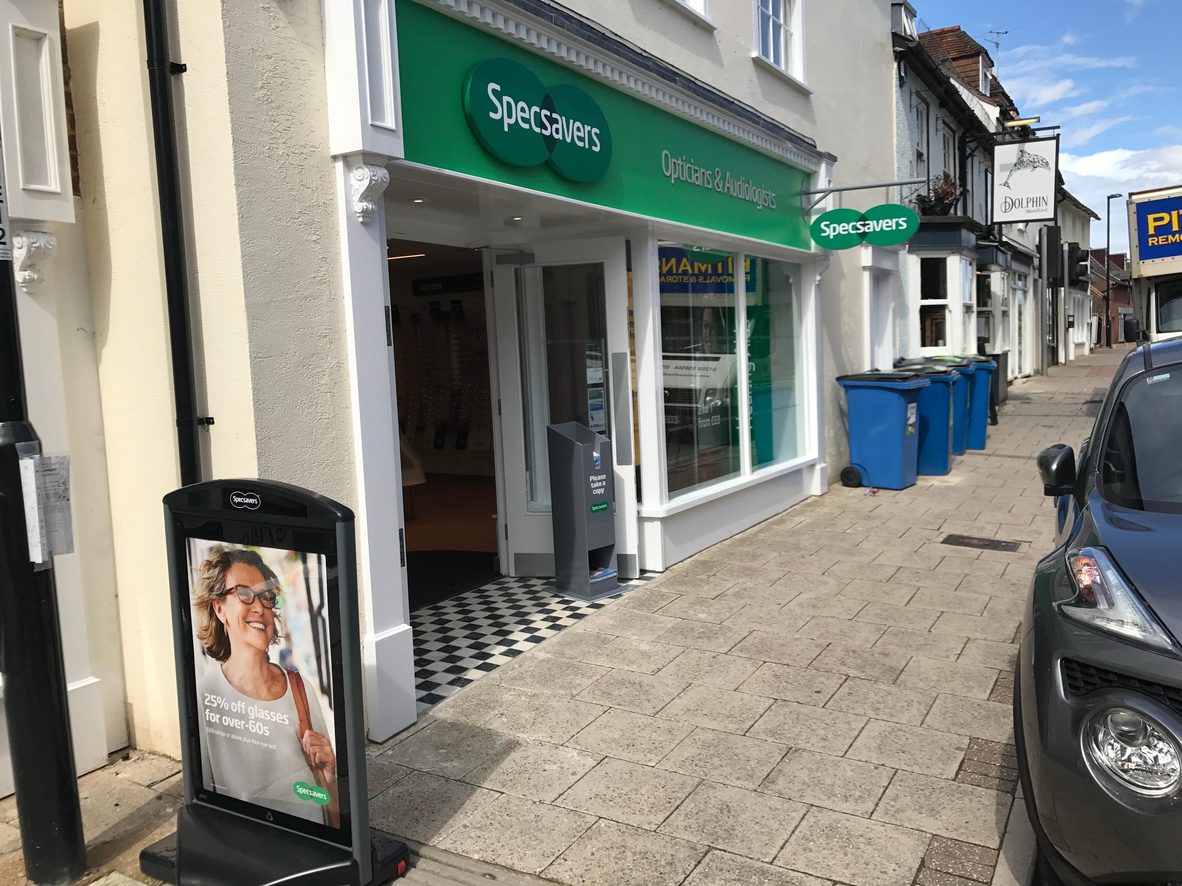 Specsavers Opticians and Audiologists - Blandford Forum Blandford Forum 01258 488633