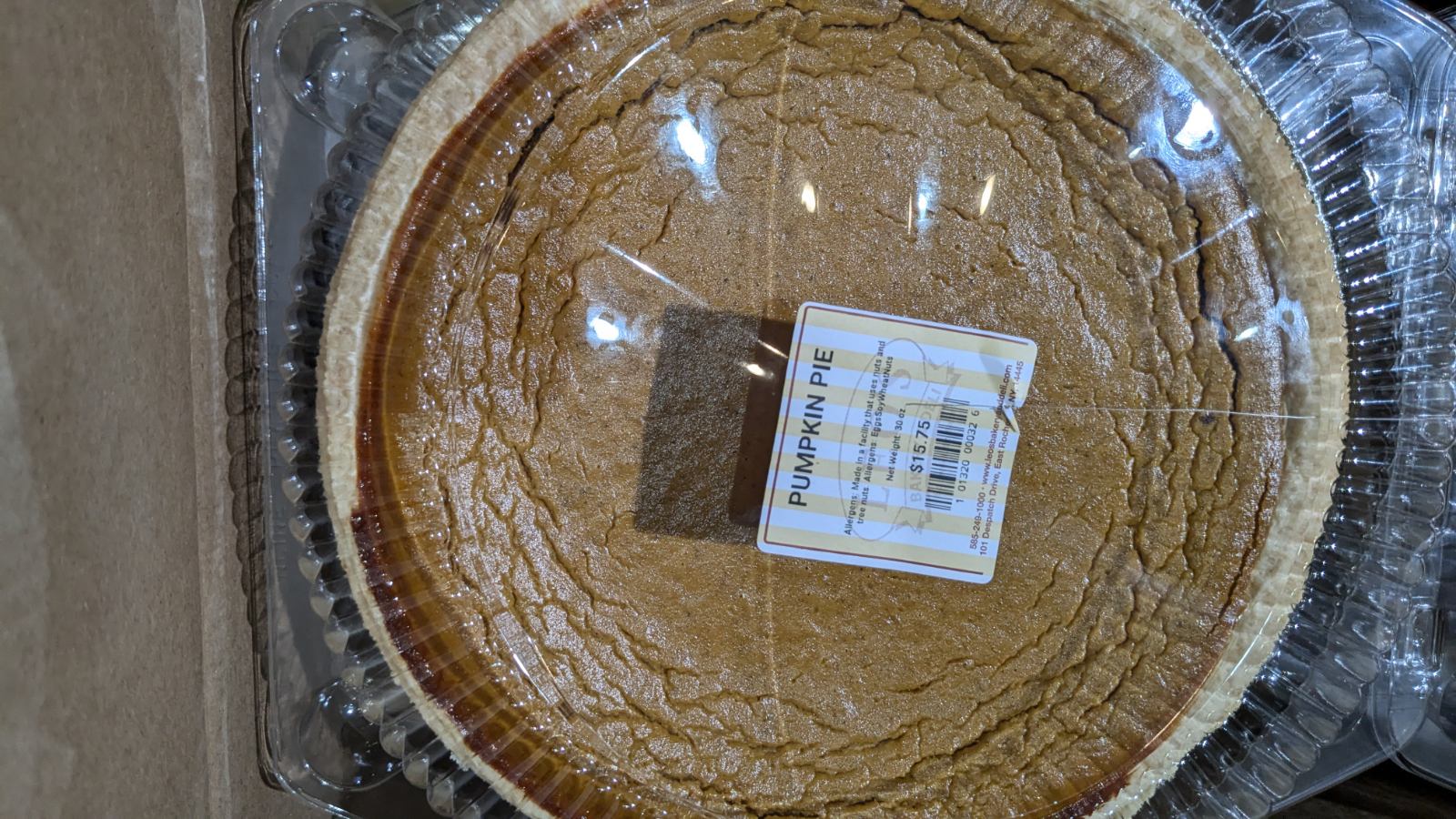 Pie from Leo's Bakery!