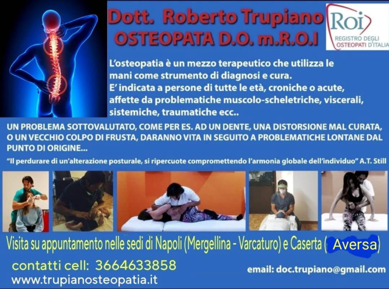 Images Dott. Roberto Trupiano Osteopata