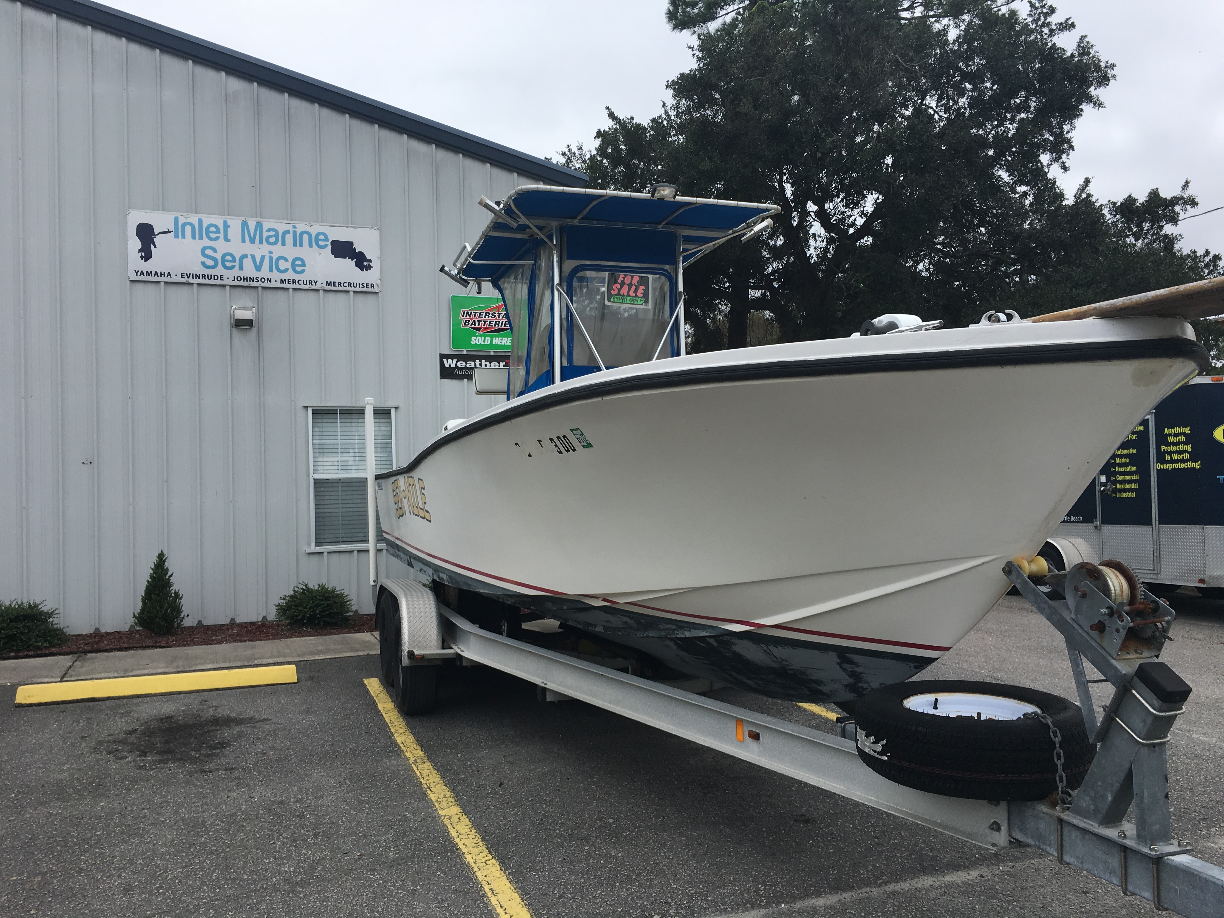 One of many fishing Boats getting Ready For the Season