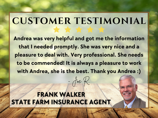 Images Frank Walker  - State Farm Insurance Agent