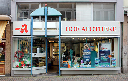 Hof-Apotheke, Großkölnstr. 94 in Aachen