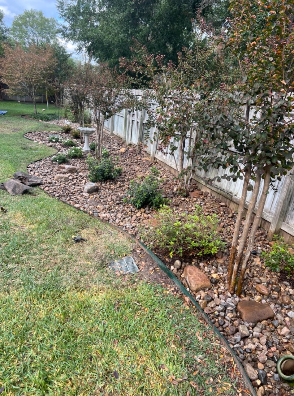 Redesign of an old flower bed.