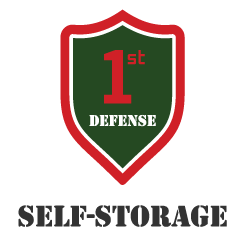 1st Defense Self Storage Logo