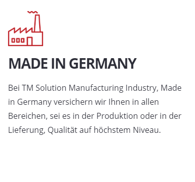 TM Solution Manufacturing Industry ADM GmbH, Mainzer Landstraße 69 in Frankfurt am Main