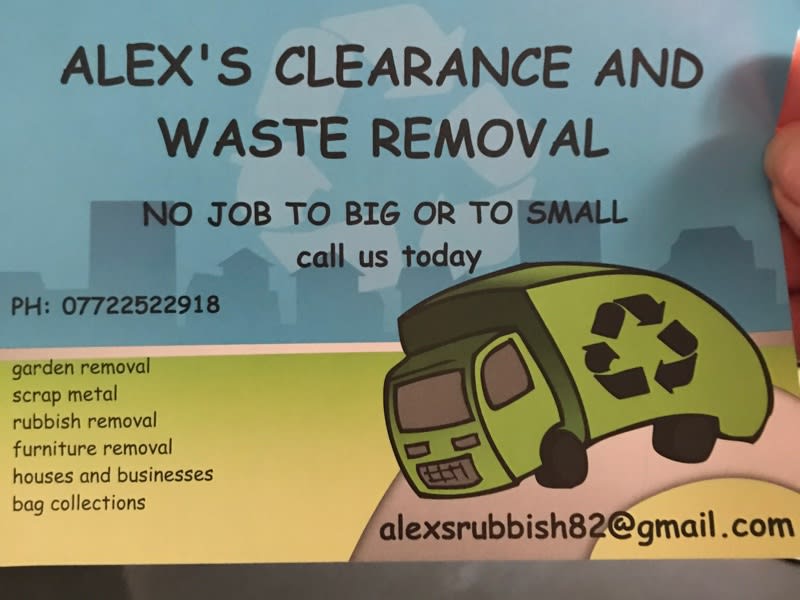 Images Alexs Clearance & Waste Removal Ltd